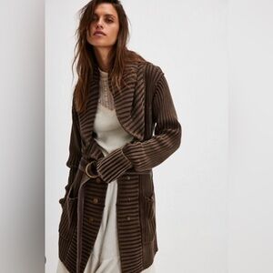 Free People Ryanne Long Haul Cardigan